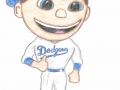 LOS ANGELES DODGERS MASCOT **